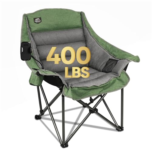 Oversized XL Folding Camping Chair with Cup Holder and Carry Bag F820482