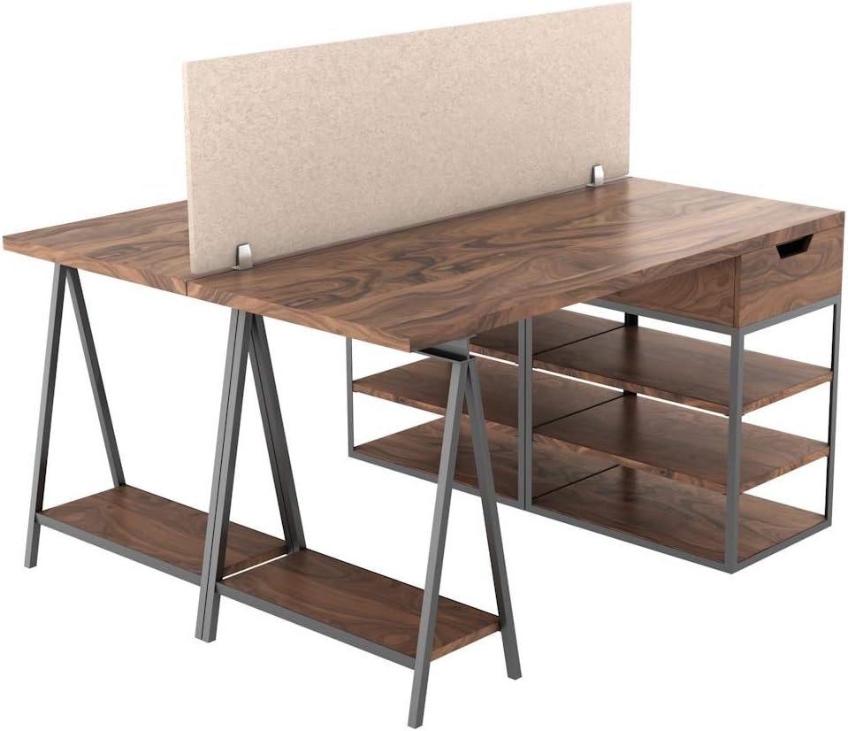 Acoustical Desk Mounted Privacy Panel X581