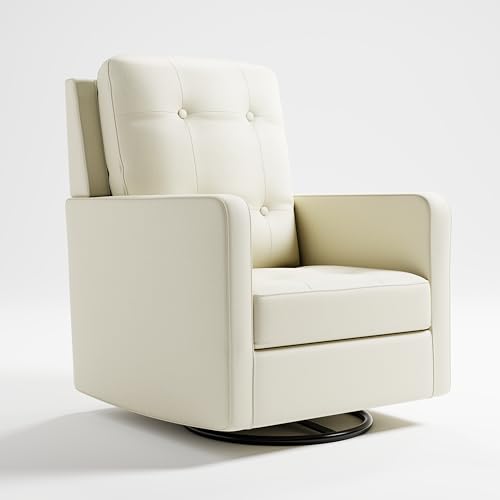 Upholstered Nursery Swivel Glider V24125