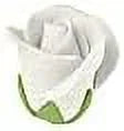 White Edible Gumpaste Flower Set for Cake Decorating L845