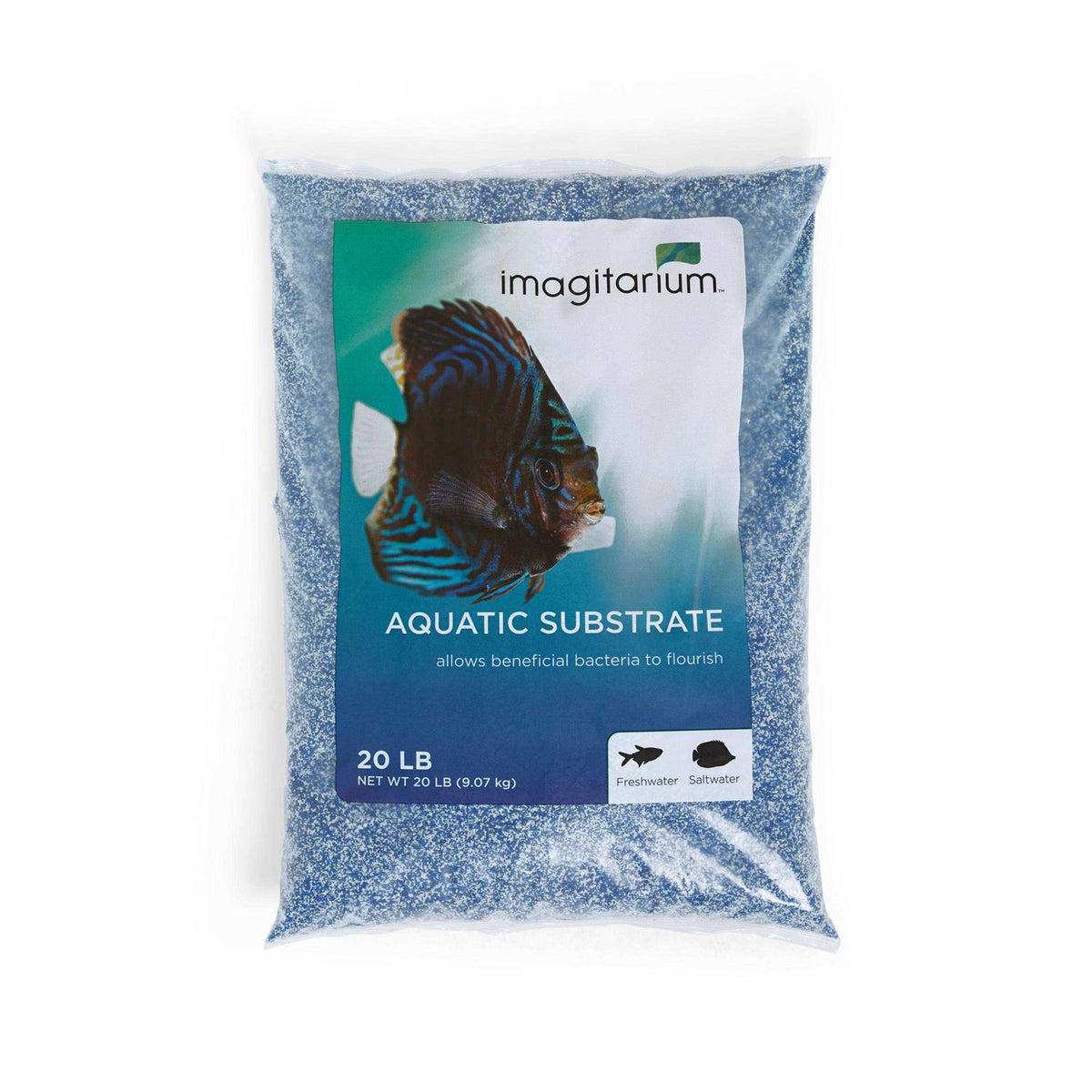 Blue & White Aquarium Sand E6912