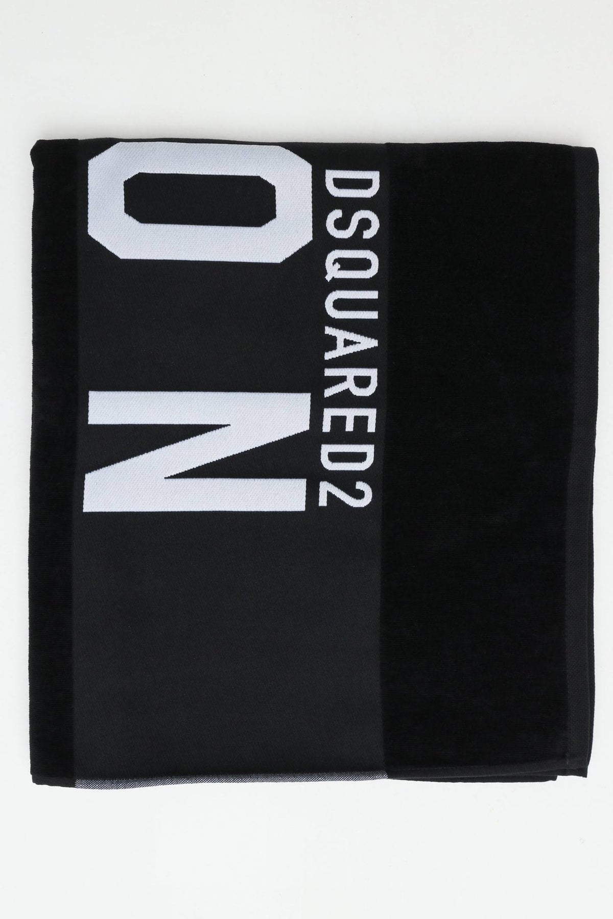 Black Cotton Beach Towel A5980
