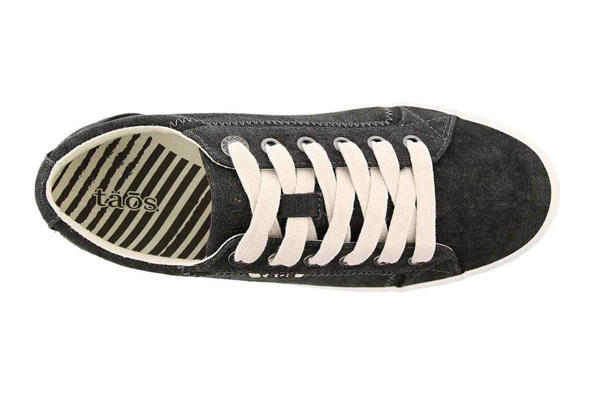 Charcoal Canvas Shoes A4077