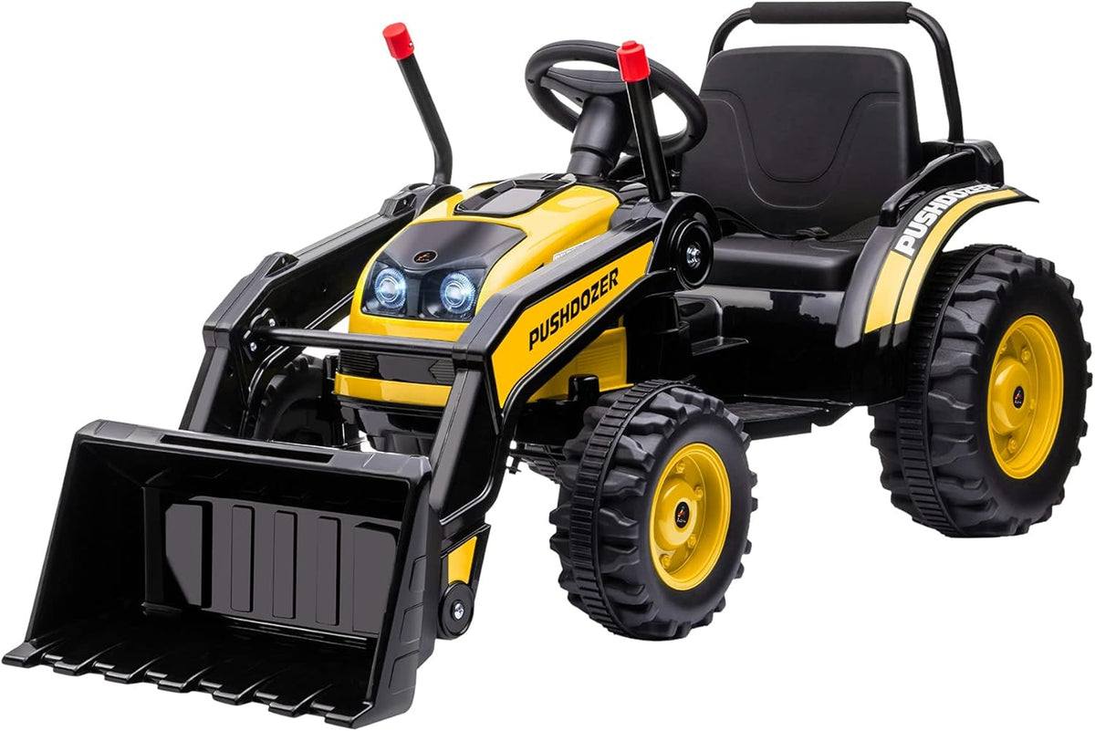 Yellow 6V Battery Powered Ride On Excavator E69859