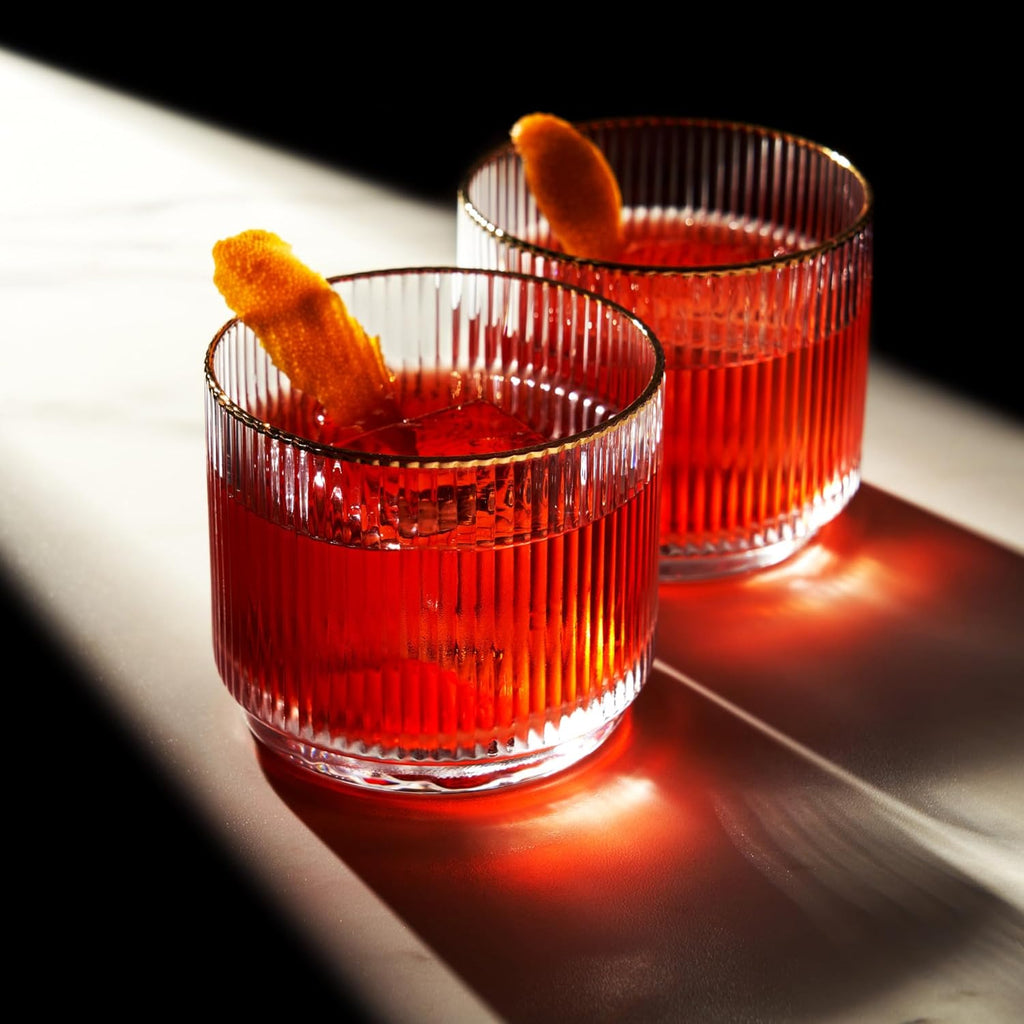 Crystal Lowball Tumblers 12oz Set of 2 H38194