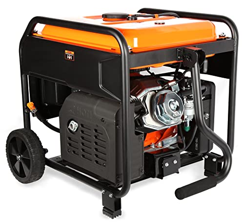8750-Watt Electric Start Open Frame Inverter Generator with CO Shutdown Sensor P842