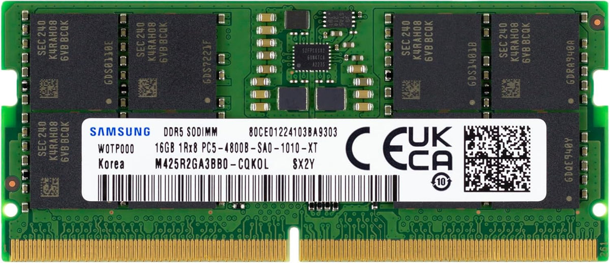 16GB DDR5 4800MHz CL40 SODIMM Laptop RAM L5963
