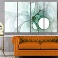 White Multi-Piece Canvas Art Print N8665