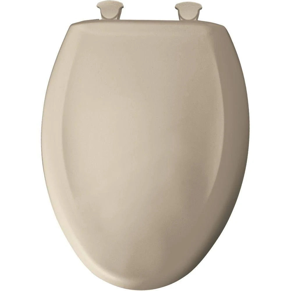 Plastic Elongated Slow-Close Toilet Seat F825