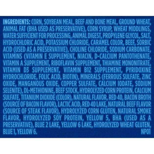 Mini Bits Bacon & Steak Flavor Dry Small Breed Dog Food H62970
