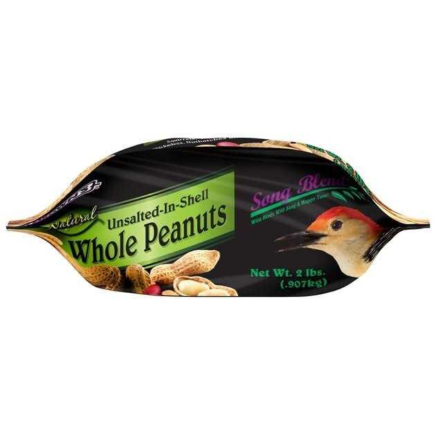 Unsalted In-Shell Whole Peanuts Bird Food R7848