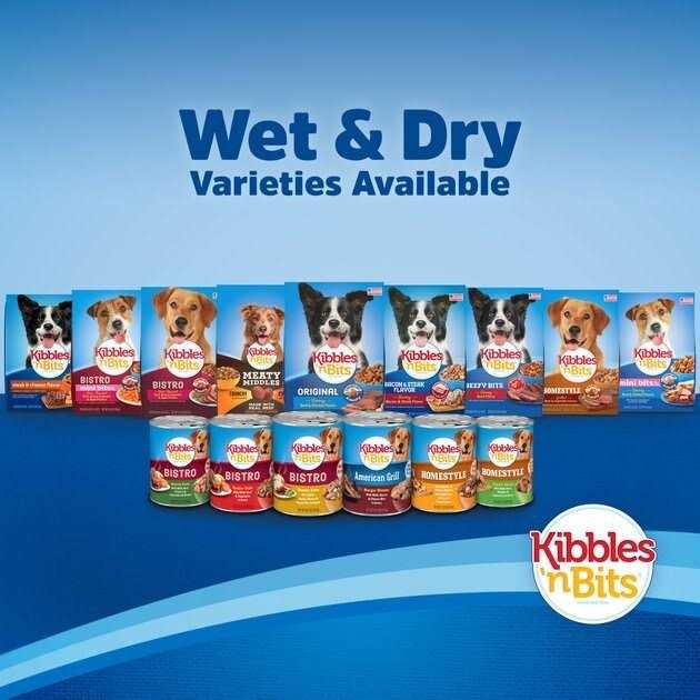 Mini Bits Bacon & Steak Flavor Dry Small Breed Dog Food H62970