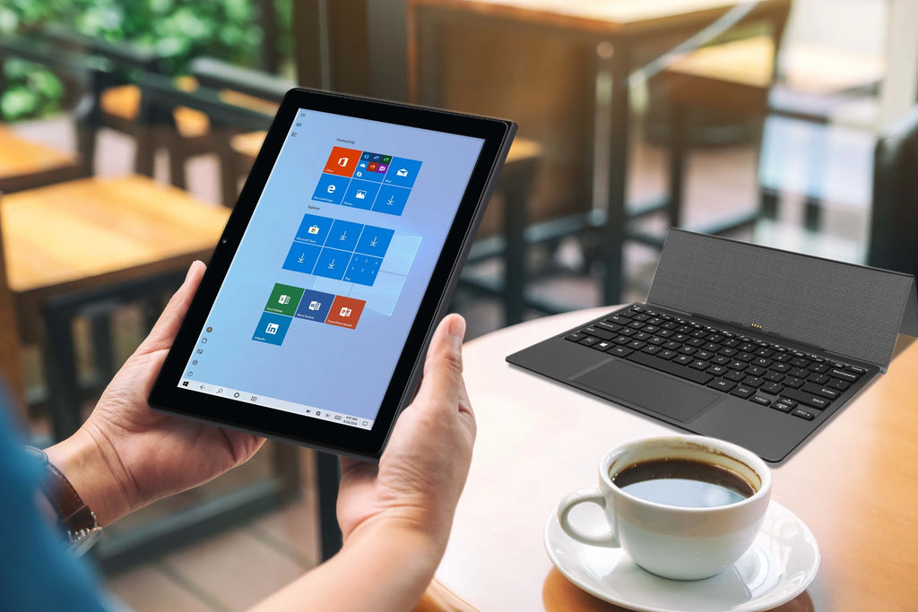 11.6" 2in1 Laptop Intel Celeron N5000 64GB SSD 4GB RAM Windows 10 W17389