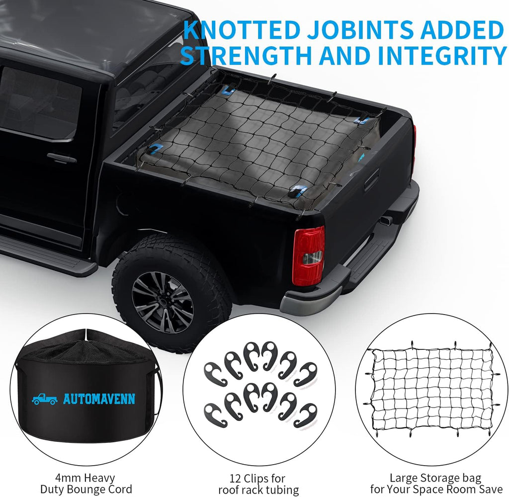 26 Cubic Feet 840D Heavy Duty Waterproof Truck Bed Storage Bag M636