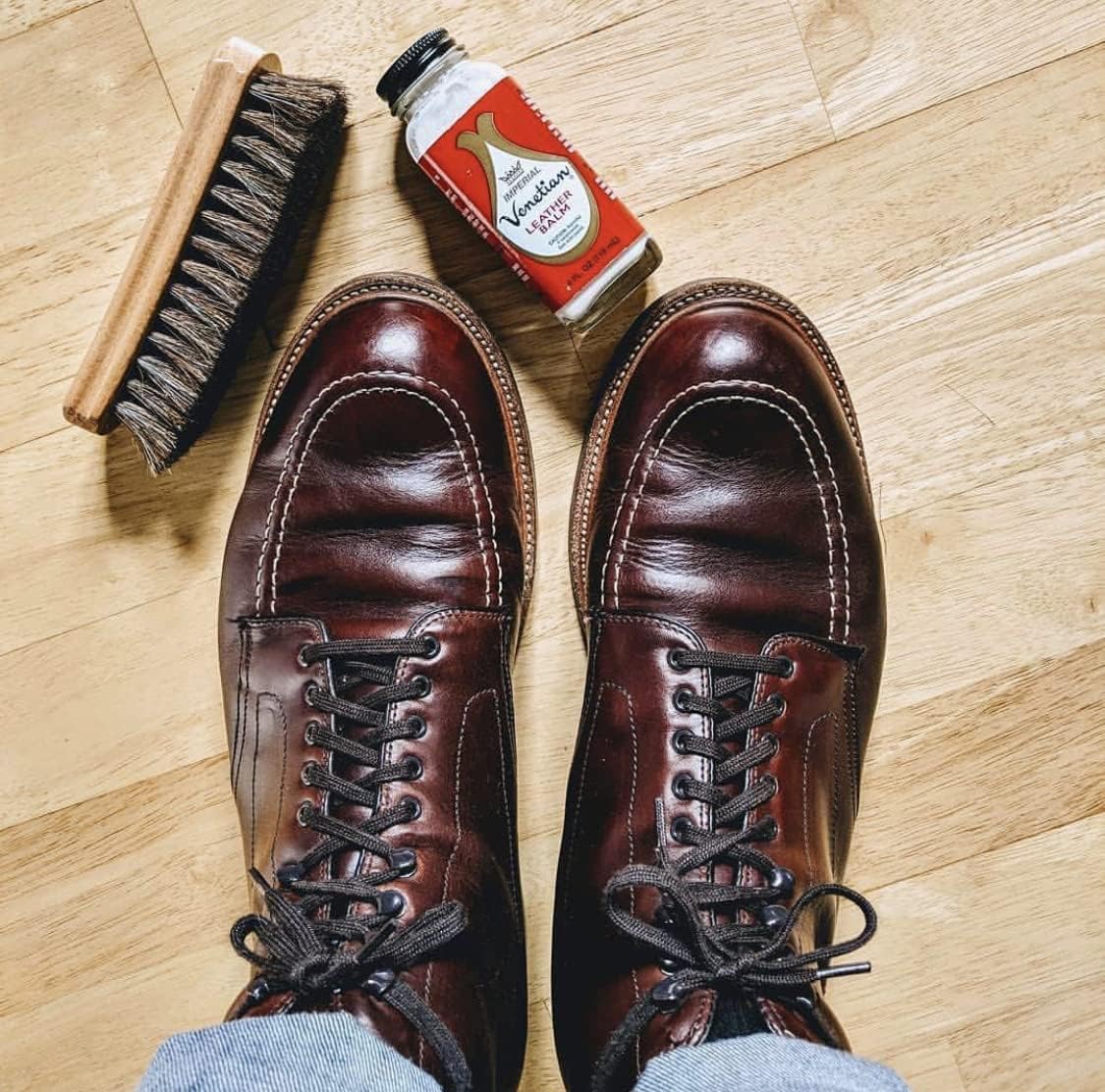 Leather Balm - 4 oz - Light Brown Y230968