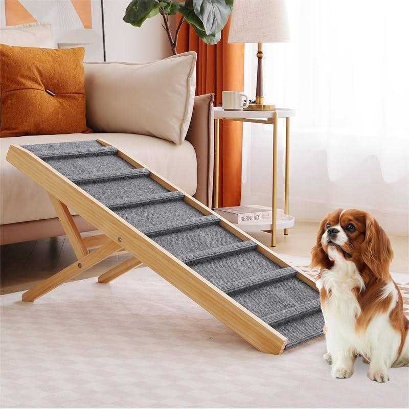 Large Dog Pet Ramp Stairs for Bed Car Truck Couch SUV K805553
