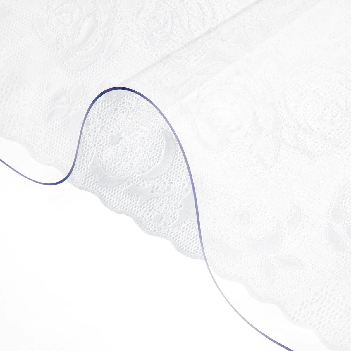 36x60" PVC Waterproof Transparent Tablecloth I31312