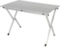 Aluminum Roll-Up Campsite Table with Carrying Bag V88590