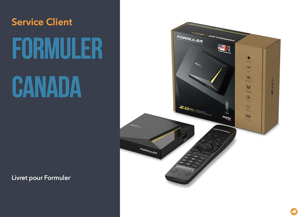 Pack of 2 Units Formuler Z10 pro max A3472