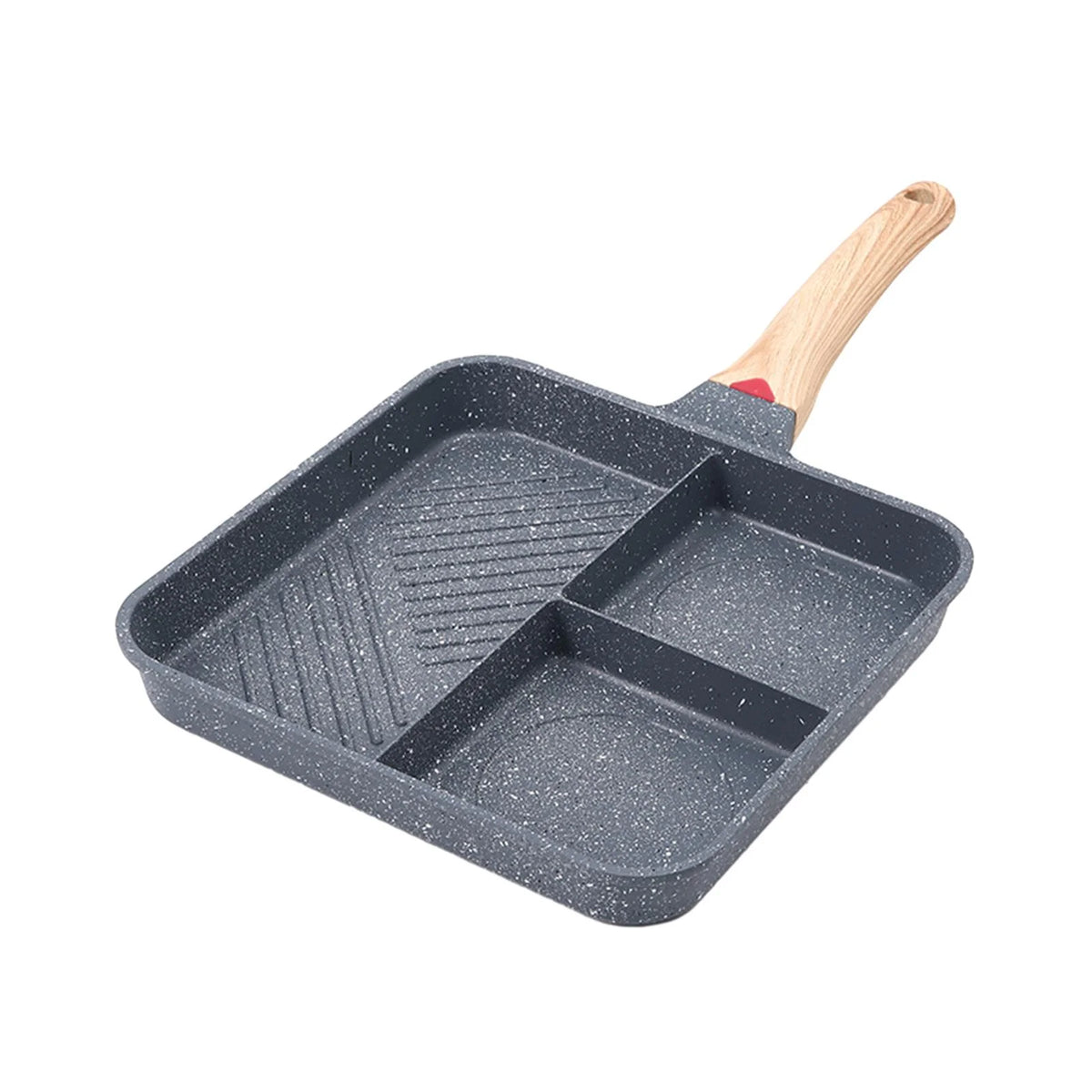3 Section Nonstick Divided Grill Frying Pan V925881