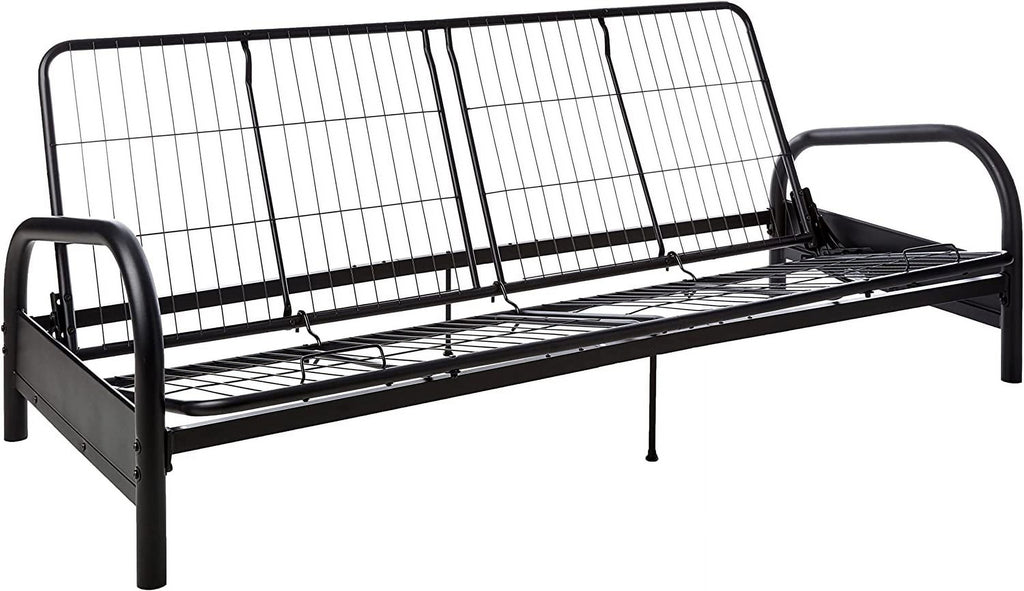 Black Metal Full Sized Futon Frame M63349