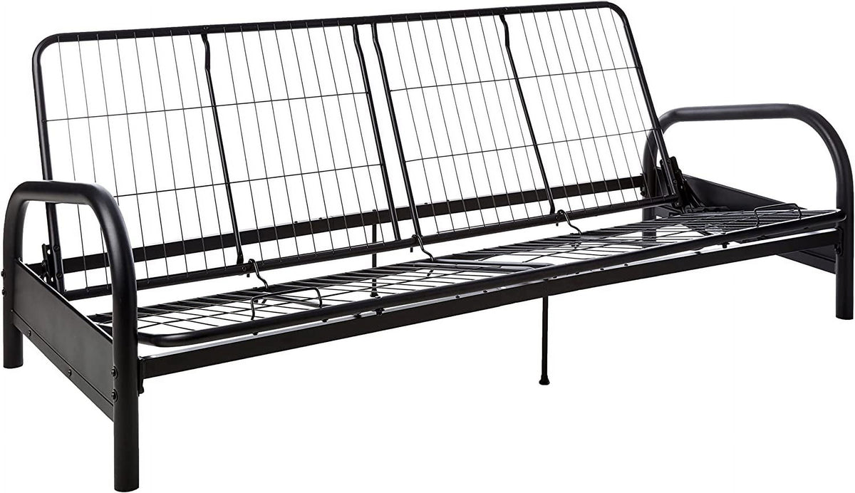 Black Metal Full Sized Futon Frame M63349