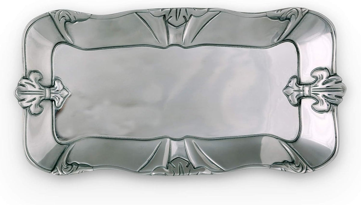 Aluminum Fleur-De-Lis Pattern 6 inch x 12 inch S996