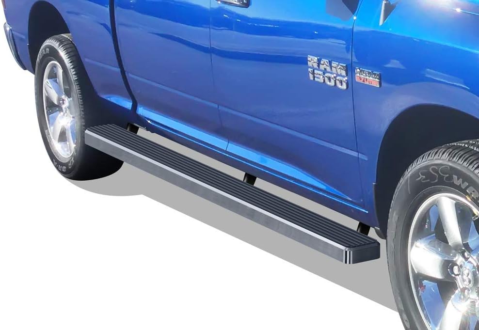 Polished Running Boards 6in Wide Aluminum V18207