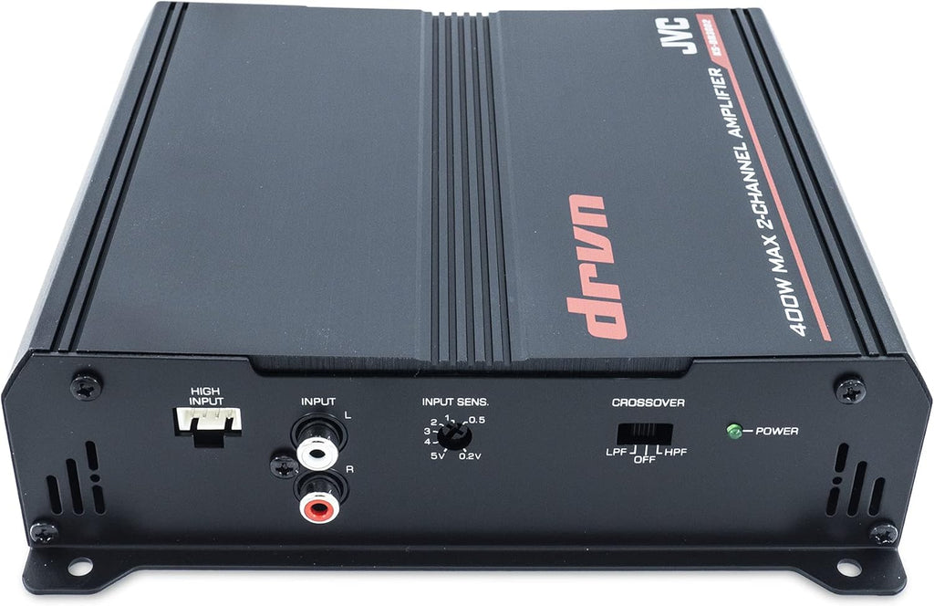 2-Channel Car Amplifier 400 Watts Class A/B Bridgeable T576734