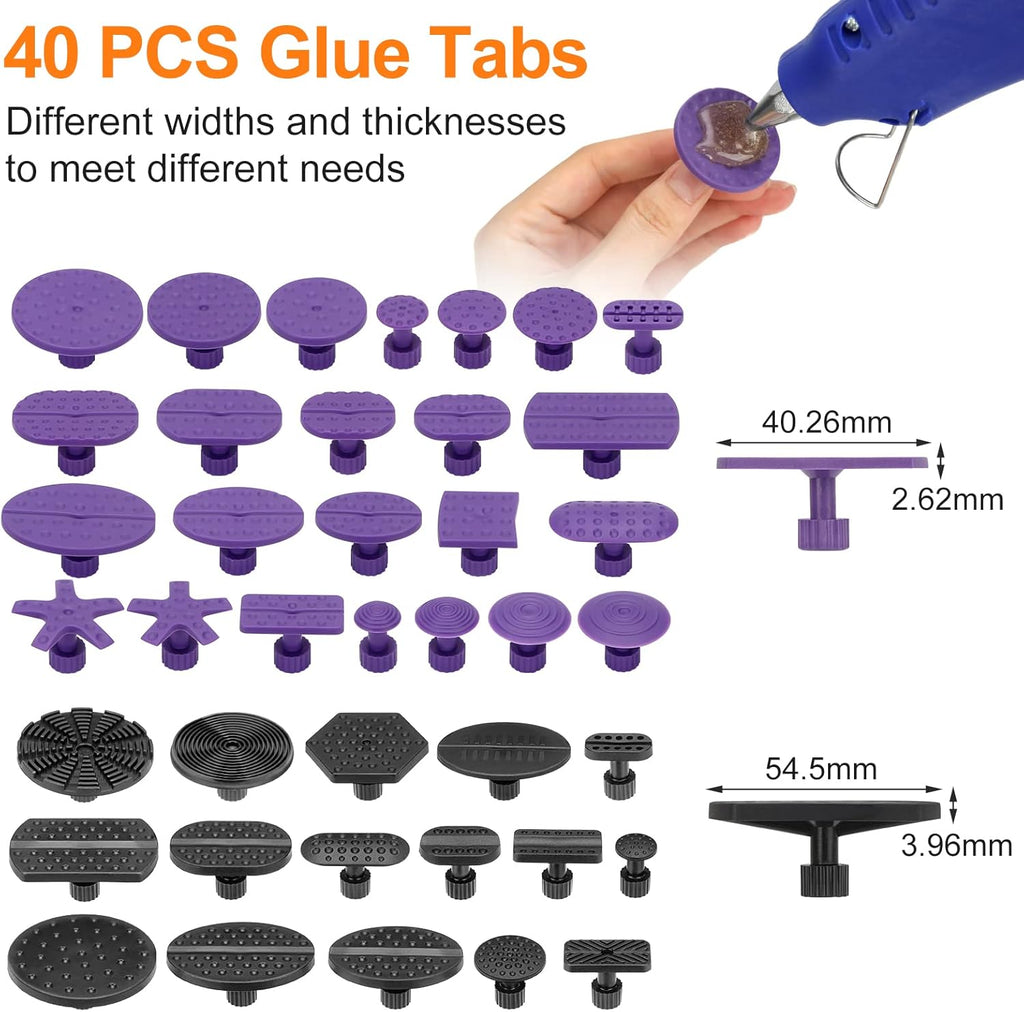 74 Pcs Paintless Dent Repair Kit I605589