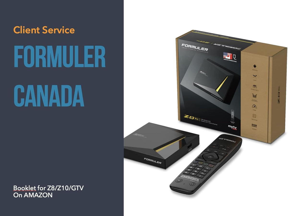 Pack of 2 Units Formuler Z10 pro max A3472