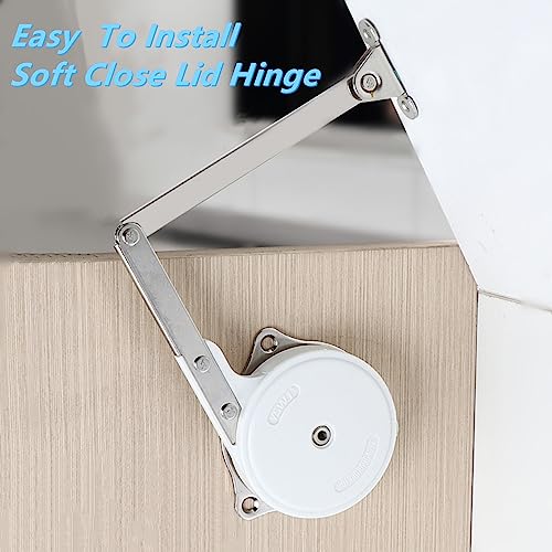 Soft Close Lid Stay Hinges for Toy Box 2 Pack O851