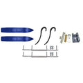 Blue Snowmobile Skis with Shaper Bars B513875