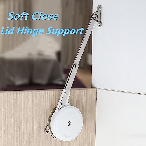 Soft Close Lid Stay Hinges for Toy Box 2 Pack O851