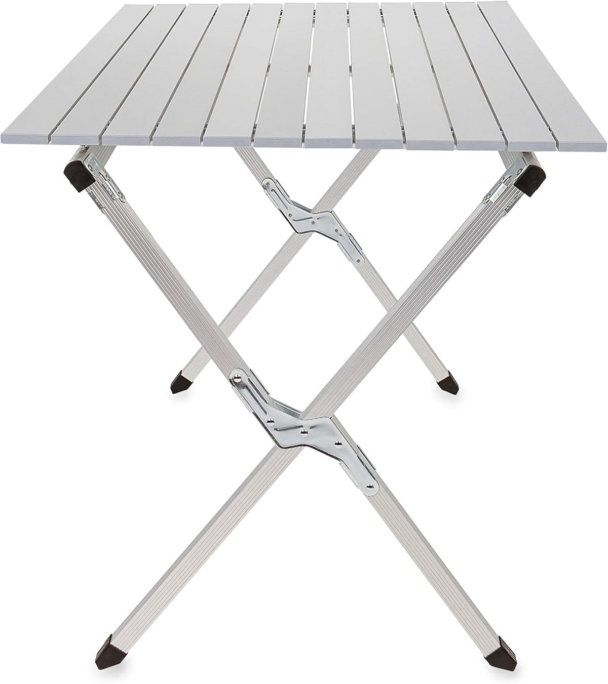 Aluminum Roll-Up Campsite Table with Carrying Bag V88590