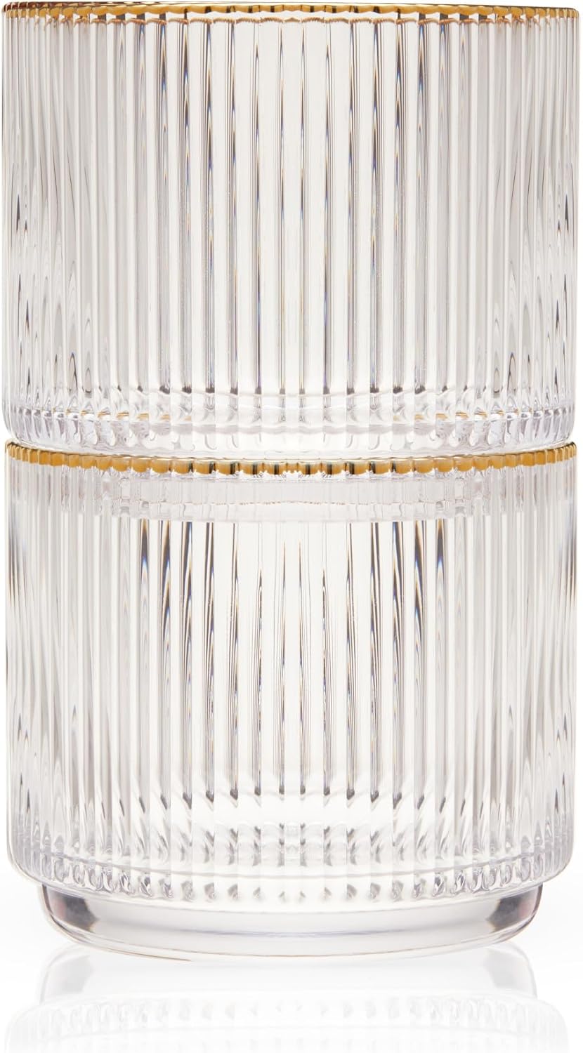 Crystal Lowball Tumblers 12oz Set of 2 H38194