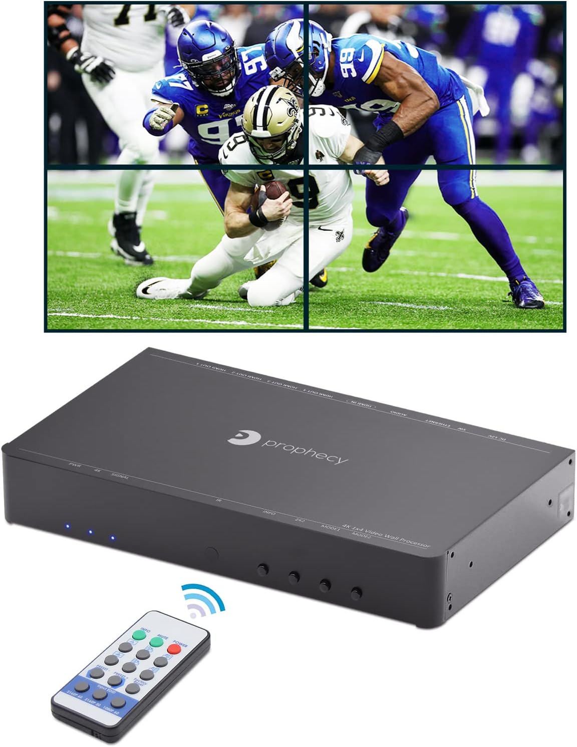 2x2 Video Wall Processor C3541