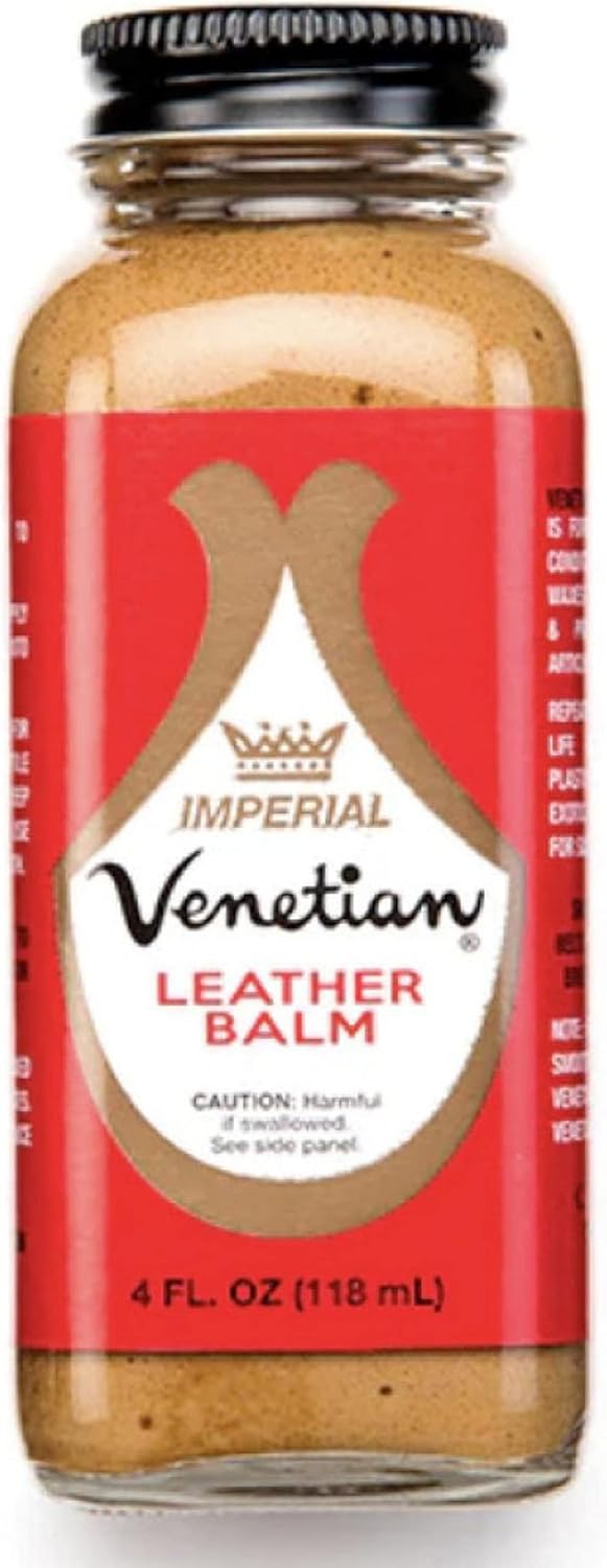 Leather Balm - 4 oz - Light Brown Y230968