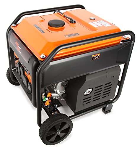 8750-Watt Electric Start Open Frame Inverter Generator with CO Shutdown Sensor P842