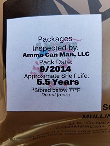 MRE Meal with Inspection Date September 2017 or Newer X4192