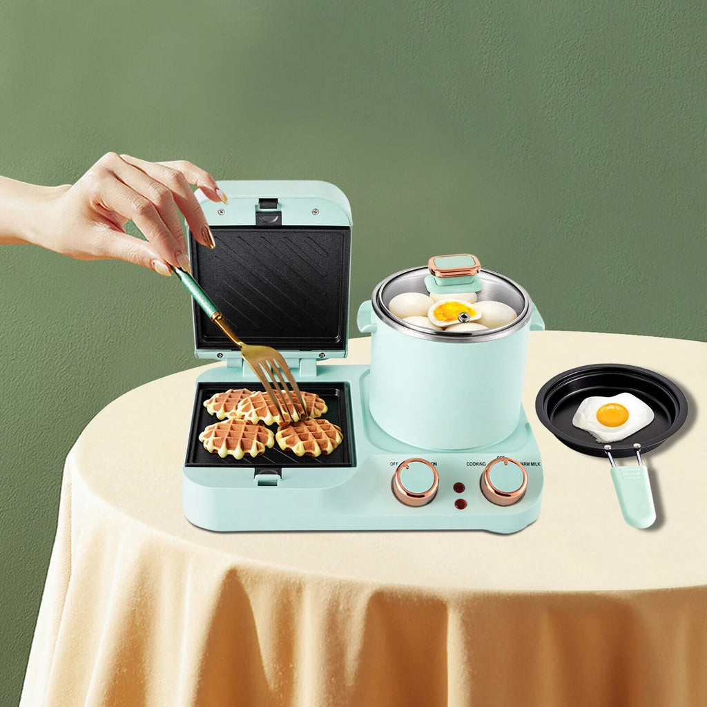 Non-stick Electric Breakfast Station Toaster Sandwich Machine G598