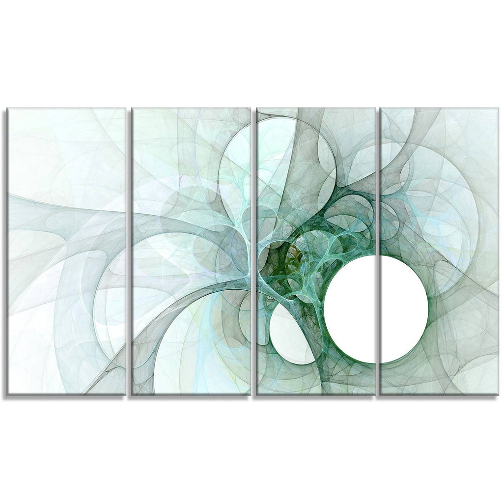 White Multi-Piece Canvas Art Print N8665