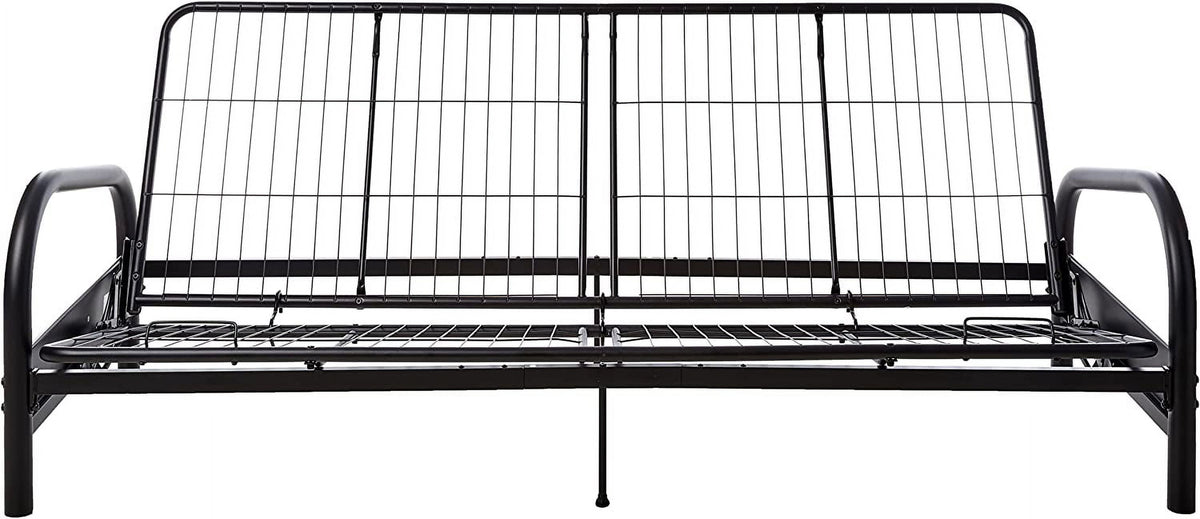 Black Metal Full Sized Futon Frame M63349