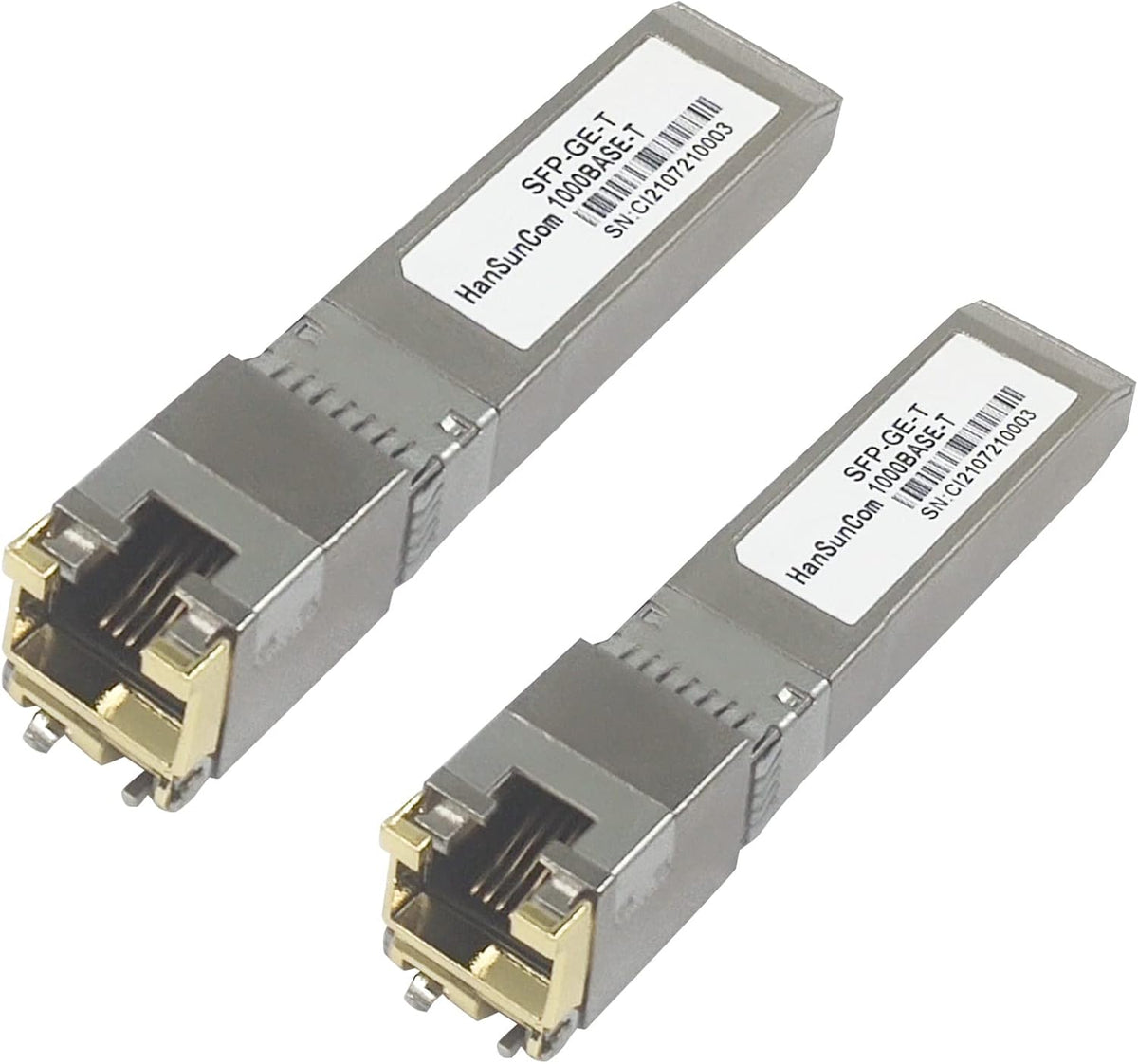 2 PCS Gigabit Fiber Optical Transceiver Connectors F912035