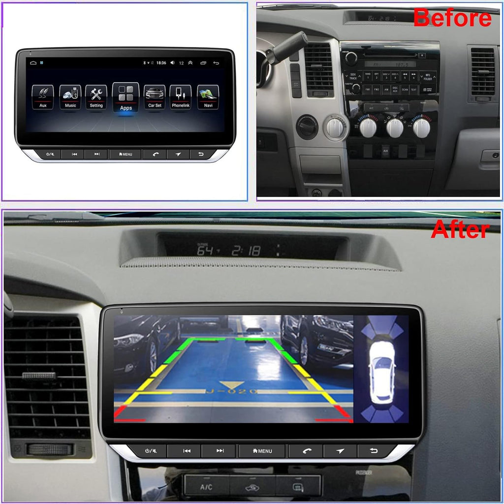 10.25inch Touch Screen in-Dash Navigation System with Wireless Carplay Android Auto J606