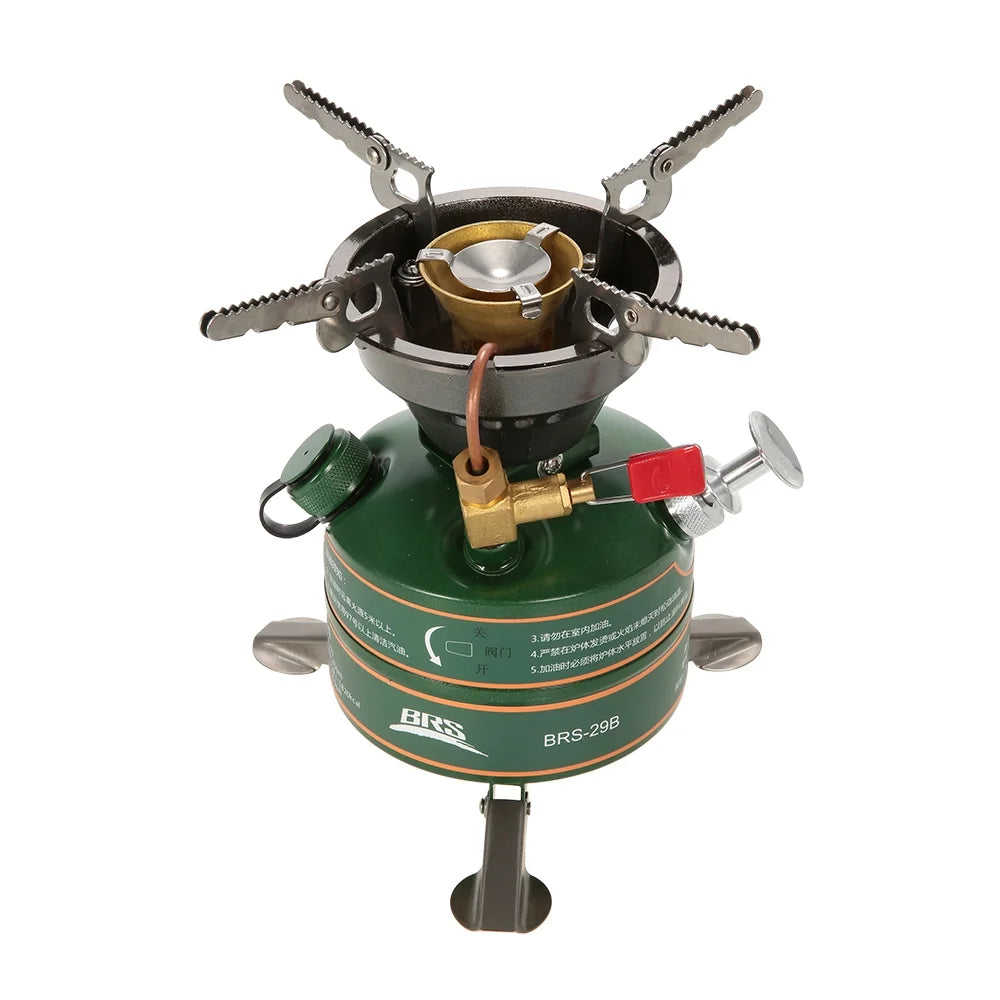 Portable Gasoline-burning Camping Furnace Cooker R260417