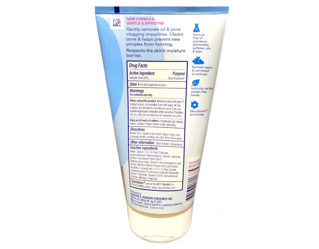 Acne Exfoliating Cleanser 5 Fl. Oz. Scrub, 3 Pack X17997