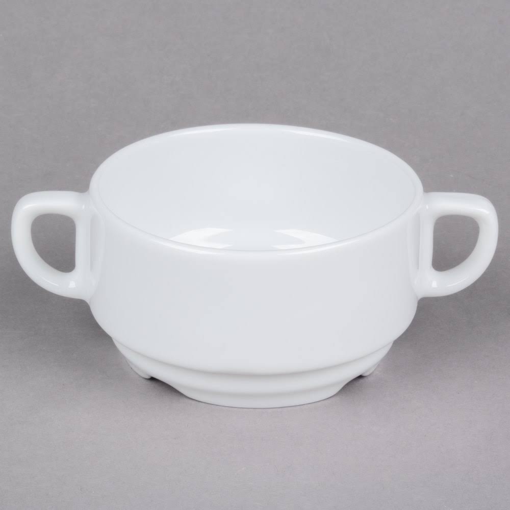 White 9 oz. Soup Bowl V31310
