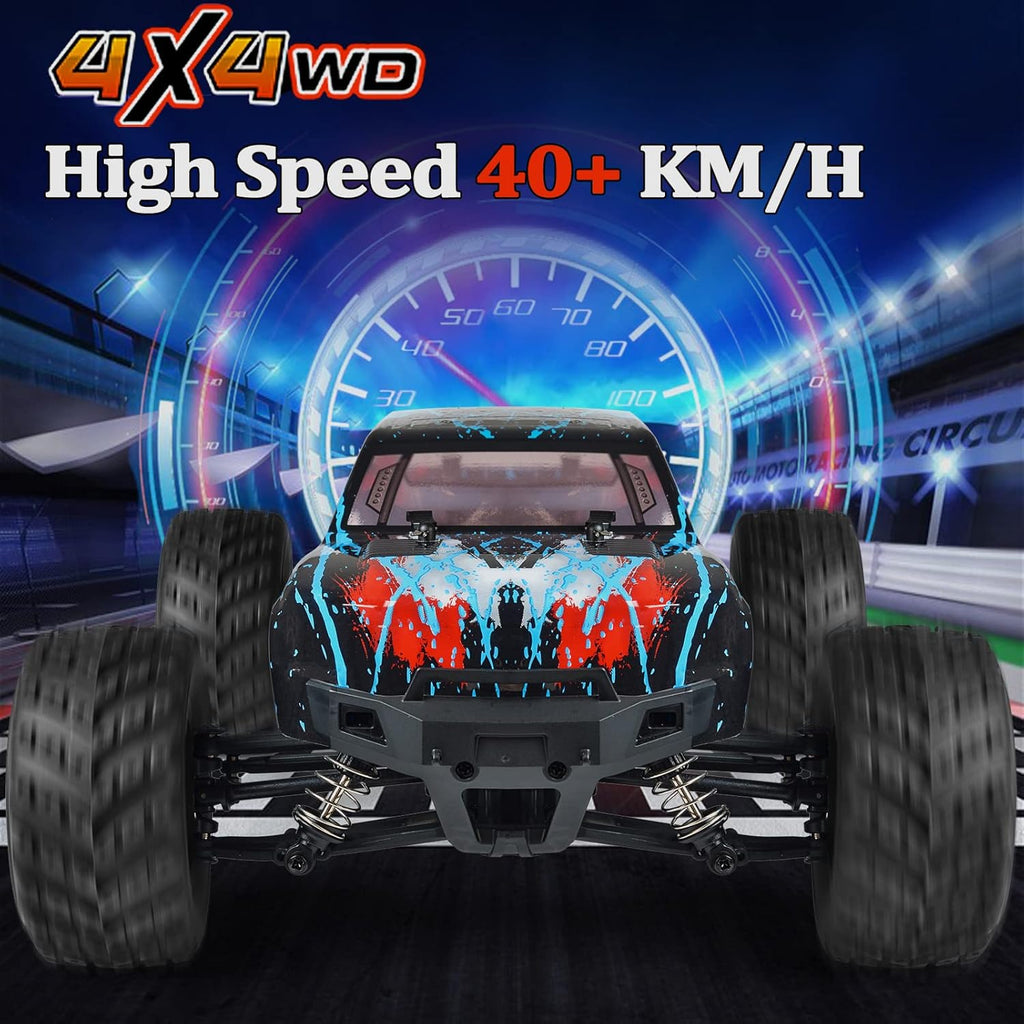 1:12 Scale 4x4 Off Road RC Monster Truck with 2 Rechargeable Batteries F13433