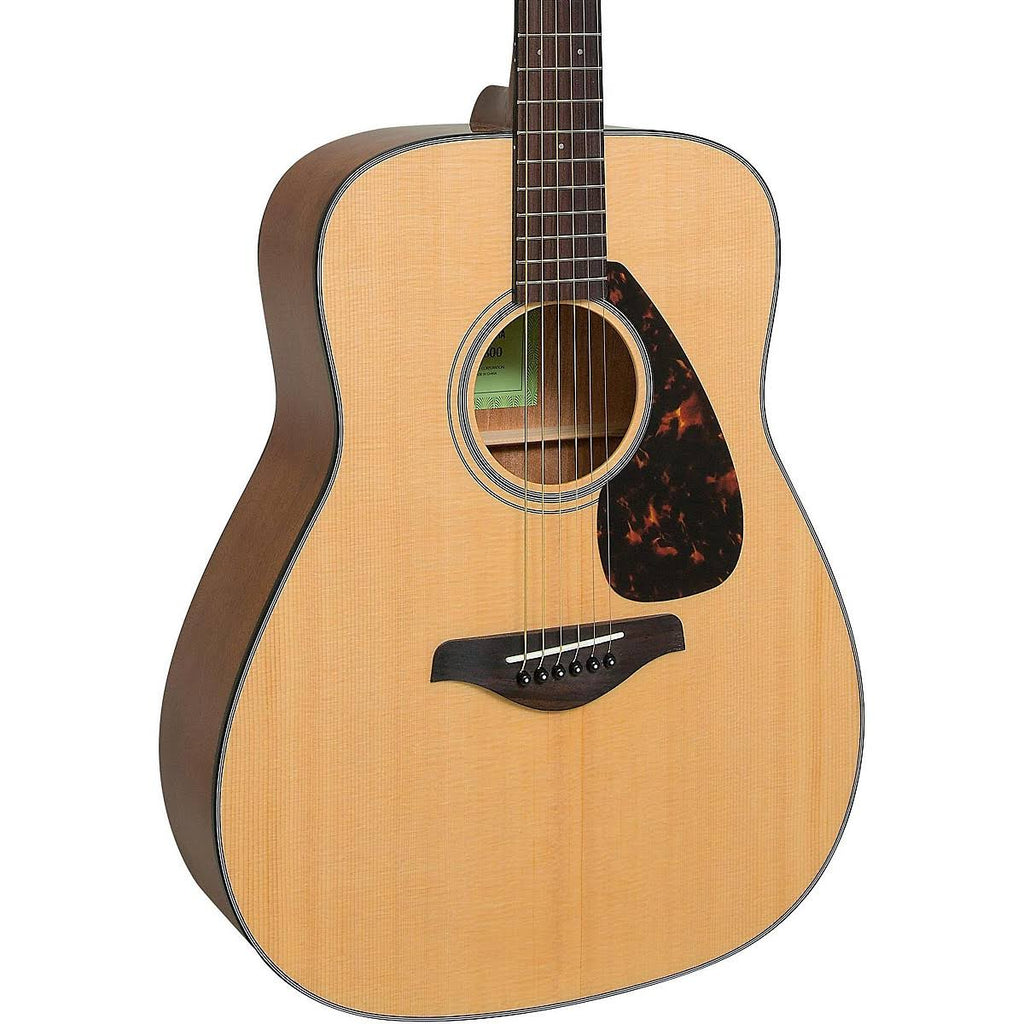 Folk Acoustic Guitar Natural with Case T768935